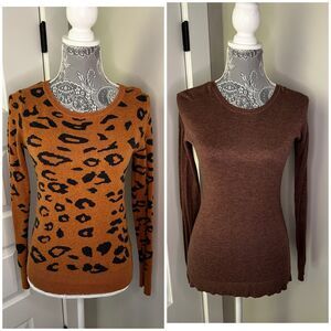 Pink Rose & Mossimo Sweater Bundle Women’s XS